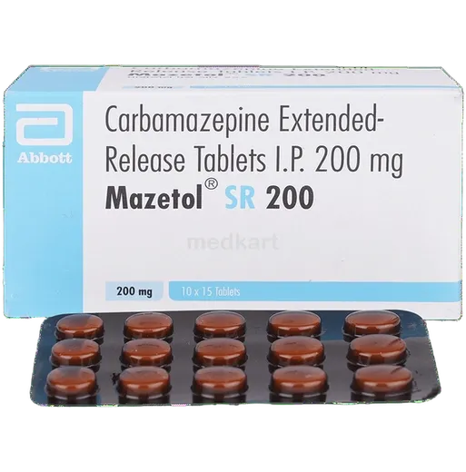 mazetol sr 200mg tablet 15's